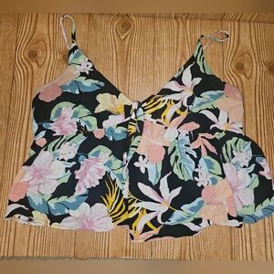 Hurley Floral Flowy Tank Top